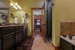 Master Bathroom with Jetted Jacuzzi and Tiled Walk-In Shower